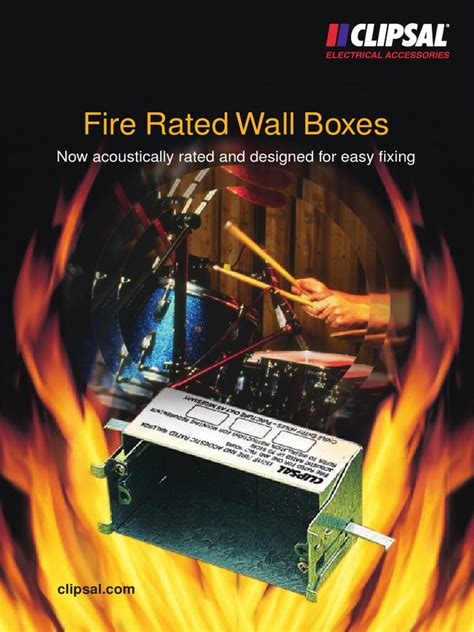 fire resistant wall box sizes